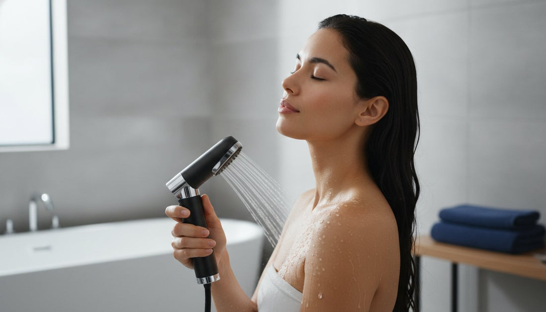 Handheld Shower Filter for Sensitive Skin: The 2026 Guide to Bathroom Wellness