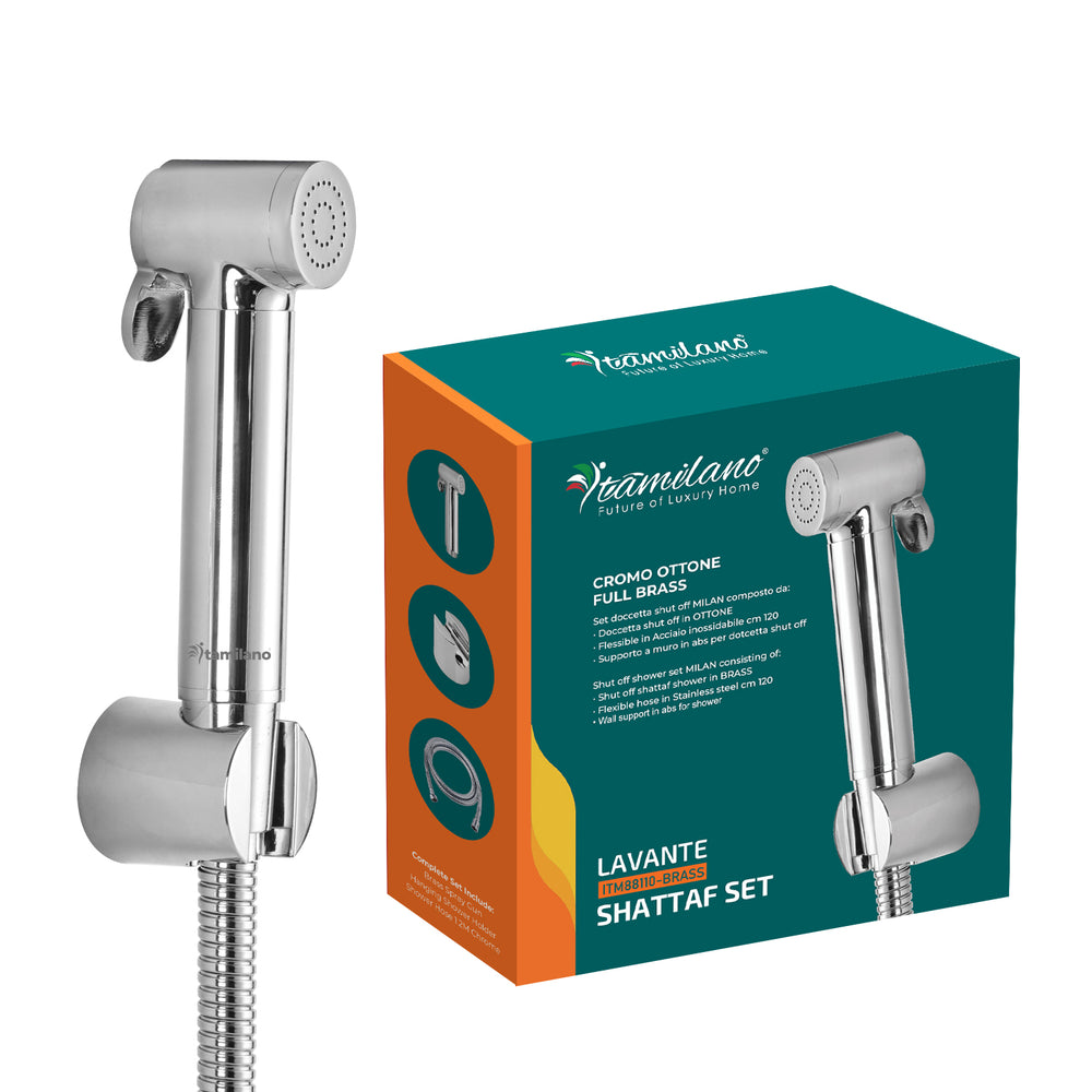 Itamilano Lavente Brass Shattaf Set