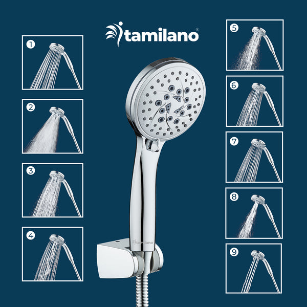 KIT TAMARA 9 JET SHOWER SET