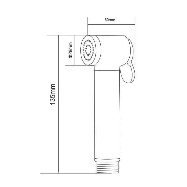 Itamilano Lavente Brass Shattaf Set